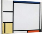 Composition with Blue, Red, Yellow and Black, 1922 by Piet Mondrian
