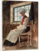 Scandinavian Peasant Woman in an Interior, c.1906 by Alexandre Lunois
