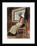 Scandinavian Peasant Woman in an Interior, c.1906 by Alexandre Lunois