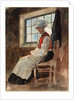 Scandinavian Peasant Woman in an Interior, c.1906 by Alexandre Lunois