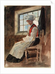 Scandinavian Peasant Woman in an Interior, c.1906 by Alexandre Lunois