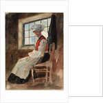 Scandinavian Peasant Woman in an Interior, c.1906 by Alexandre Lunois