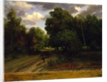 The Crossroads of the Eagle's Nest, Fontainebleau Forest, 1843-44 by Charles Francois Daubigny