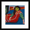 Seated Girl, 1910 by Ernst Ludwig Kirchner