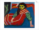 Seated Girl, 1910 by Ernst Ludwig Kirchner