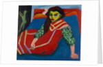 Seated Girl, 1910 by Ernst Ludwig Kirchner