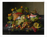 Abundant Fruit, 1858 by Severin Roesen