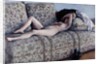 Nude on a Couch, c.1880 by Gustave Caillebotte