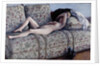 Nude on a Couch, c.1880 by Gustave Caillebotte