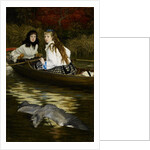 On the Thames, a Heron, c.1871-72 by James Jacques Joseph Tissot