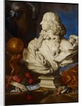 Allegorical Still Life with Bernini's Bust of Francis I d'Este by Francesco Stringa