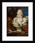 Allegorical Still Life with Bernini's Bust of Francis I d'Este by Francesco Stringa