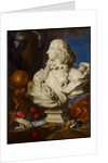 Allegorical Still Life with Bernini's Bust of Francis I d'Este by Francesco Stringa