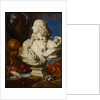 Allegorical Still Life with Bernini's Bust of Francis I d'Este by Francesco Stringa