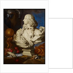 Allegorical Still Life with Bernini's Bust of Francis I d'Este by Francesco Stringa