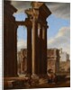 View in the Roman Forum, 1615 by V. & Cerquozzi M. (1602-60) Codazzi