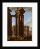 View in the Roman Forum, 1615 by V. & Cerquozzi M. (1602-60) Codazzi