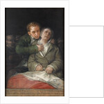 Self-Portrait with Dr. Arrieta, 1820 by Francisco Jose de Goya y Lucientes