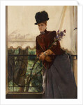 Portrait of Mademoiselle Dubois, 1884 by Alfred Emile Stevens