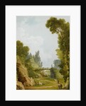 The Rustic Bridge, Château de Méréville, France, c.1785 by Hubert Robert