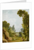 The Rustic Bridge, Château de Méréville, France, c.1785 by Hubert Robert