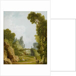 The Rustic Bridge, Château de Méréville, France, c.1785 by Hubert Robert