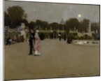 Luxembourg Gardens at Twilight, 1879 by John Singer Sargent