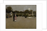 Luxembourg Gardens at Twilight, 1879 by John Singer Sargent