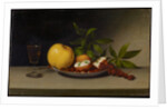 Still Life with Fruit, Cakes and Wine, 1821 by Raphaelle Peale