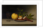 Still Life with Fruit, Cakes and Wine, 1821 by Raphaelle Peale
