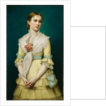 Portrait of a Young Girl, 1881 by George Chickering Munzig