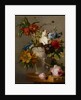 An Arrangement with Flowers, 19th century by Georgius Jacobus Johannes van Os