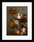 An Arrangement with Flowers, 19th century by Georgius Jacobus Johannes van Os