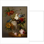 An Arrangement with Flowers, 19th century by Georgius Jacobus Johannes van Os