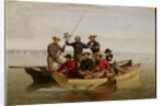 A Fishing Party Off Long Island, 1860 by Junius Brutus Stearns