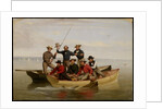 A Fishing Party Off Long Island, 1860 by Junius Brutus Stearns