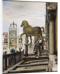 The Bronze Horses of San Marco, Venice, 1876 by Charles Caryl Coleman