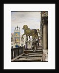The Bronze Horses of San Marco, Venice, 1876 by Charles Caryl Coleman