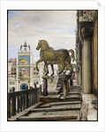 The Bronze Horses of San Marco, Venice, 1876 by Charles Caryl Coleman