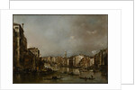 View up the Grand Canal Toward the Rialto, c.1785 by Francesco Guardi