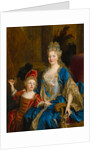 Portrait of Catherine Coustard, Marquise of Castelnau, with her Son Leonor, c.1699 by Nicolas de Largilliere