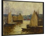 Gloucester Harbour, c.1910 by Arthur Clifton Goodwin