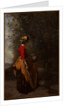 Peasant Girl at the Spring, c.1860-65 by Jean Baptiste Camille Corot