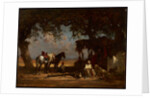 An Arab Encampment, c.1880 by Gustave Guillaumet