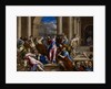 Christ Driving the Money Changers from the Temple, c.1570 by El (1541-1614) Greco