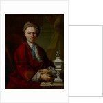 Portrait of the Silversmith Johann Friedrich Baer, c.1770 by Johann Daniel (attr. to) Heimlich