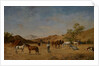 An Arabian Camp, 1873 by Eugene Fromentin
