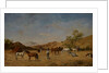 An Arabian Camp, 1873 by Eugene Fromentin