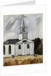 Church at Head Tide #2, 1938-40 by Marsden Hartley