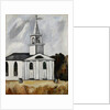 Church at Head Tide #2, 1938-40 by Marsden Hartley